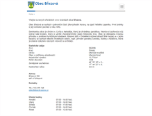 Tablet Screenshot of obecbrezova.cz